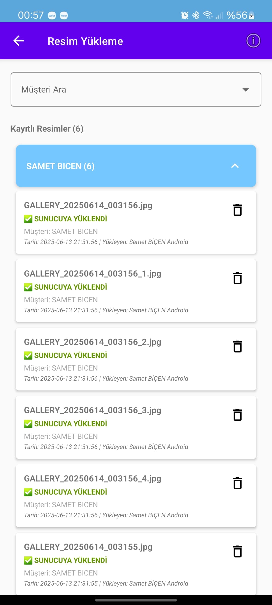 Android Barkod Uygulaması
